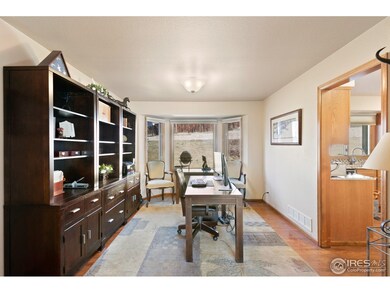 Huge dining room w/ bay window (currently office)