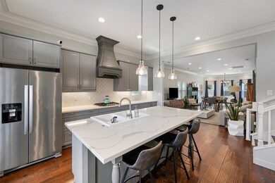 A chefs dream! This kitchen features quartz counte