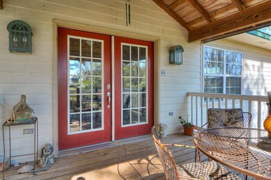 French Door entry to residence