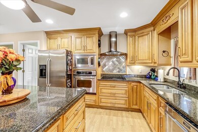 All stainless steel appliances and self closing dr