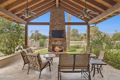 East side Patio