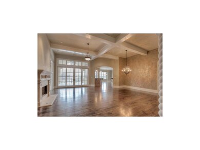 Sunlight pours into this rich, expansive greatroom