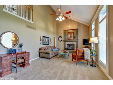 Towering ceilings and windows give a great spaciou