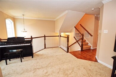 2 story entry way with lots of light.