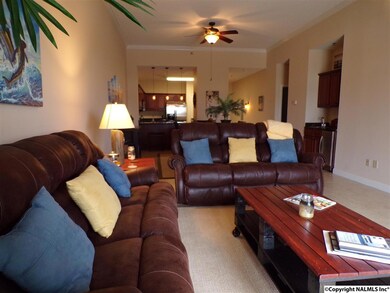 Open floor plan, beautifully furnished