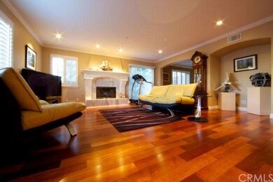 Rich hardwood flooring, plantation shutters & rece