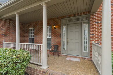 Lovely covered porch