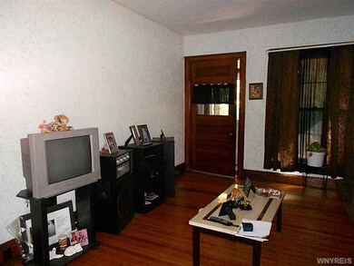 Living Room Hardwood floors and natural woodwork