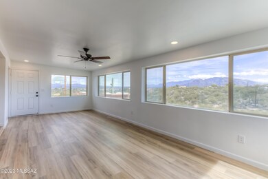 Bright Family Room with City & Mtn Views