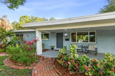 Large covered front porch