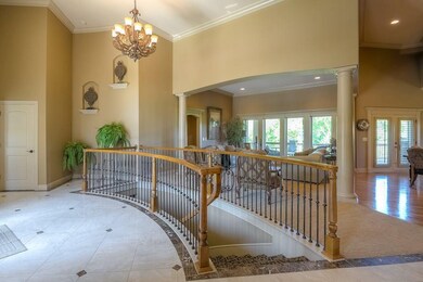 Grand entry open floor plan
