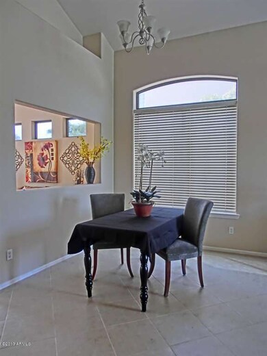formal dining area