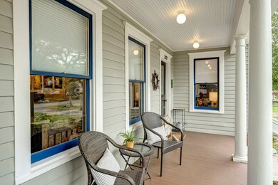 The front porch is the definition of fine Heights