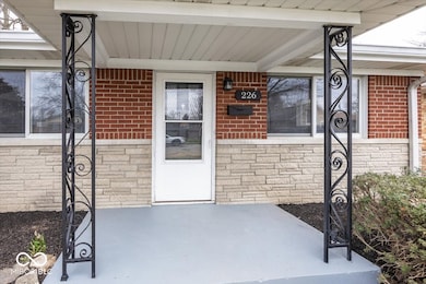 Front View & Covered Porch