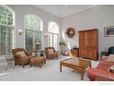 Family Room. 2-story family room with lots of natu