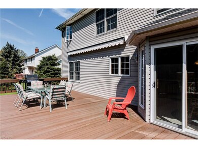 Extremely large deck to hold all your gatherings a