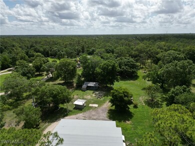 Aerial view of a 2.2 acres