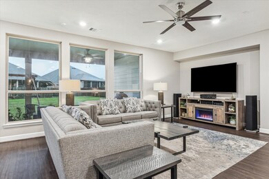 The Family room has plenty of windows with a great