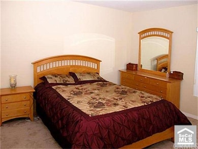 The spacious main bedroom is surprisingly large an