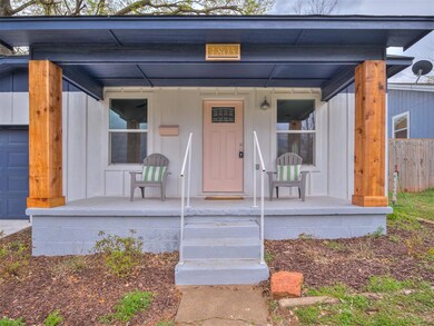 View of exterior entry featuring a porch