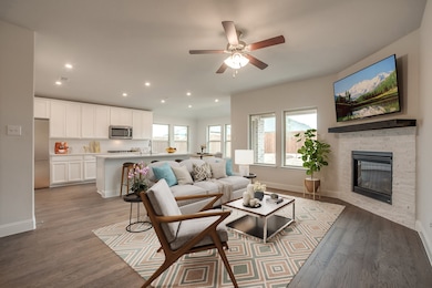 Beazer Homes Goodland Magnolia Floorplan. This is not a photo of the actual home, but is a photo of the Magnolia floorplan.