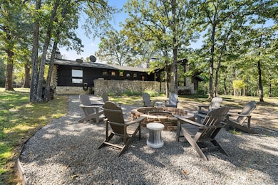 Winter evenings around the fire pit beneath a sky full of stars.