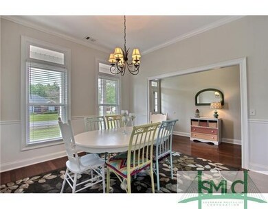 Dining Room. Beautiful wood floors in dining room.