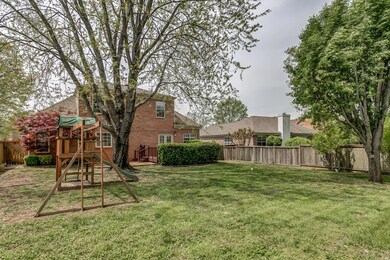 Amazing backyard is level and fenced. 