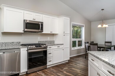 Kitchen to dining Area