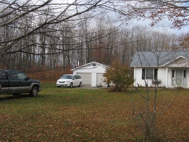 Street view with garage
