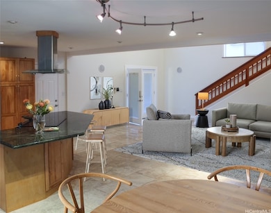 Open Concept Living, Kitchen, Dining Area ENHANCED