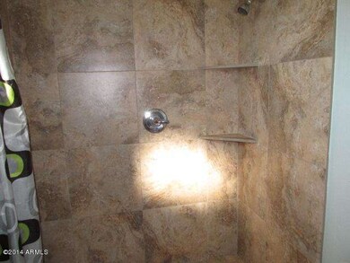 Master shower