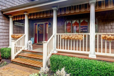 Close View of Front Porch