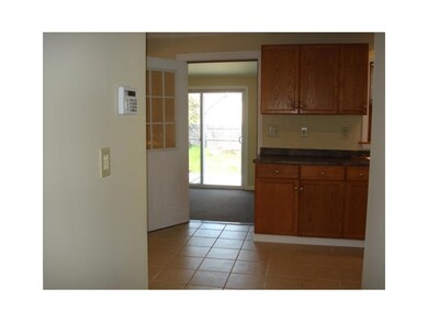 Kitchen. Kitchen opens to dining room and finished