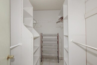 Master walk in closet