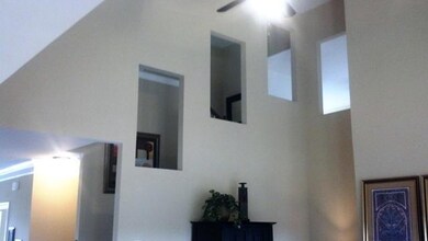 Cut outs going up stairs