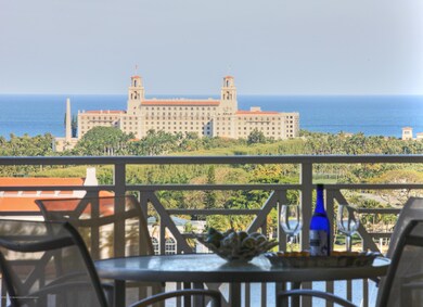 Patio with Breakers view