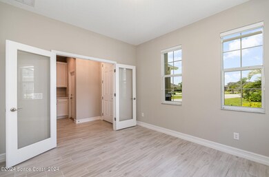Flex space with glass doors