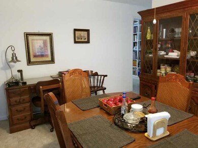View of dining space