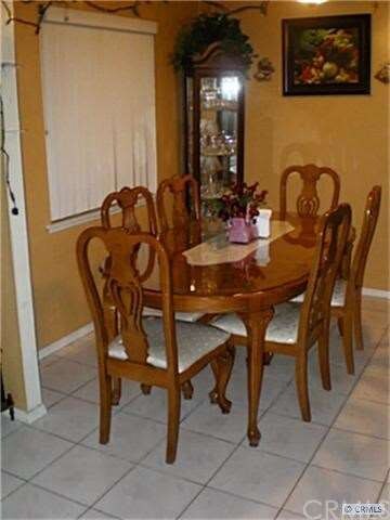 Dining room space...