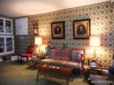 Living Room with Built-ins