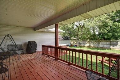 Covered Back Deck