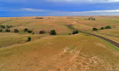 Overview of Lot 6 and Last Dart Road with Rocky Mountain National Park views in the distance