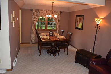 Tray ceiling makes this room elegant.