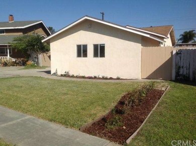 Side of the Home with Front yard.