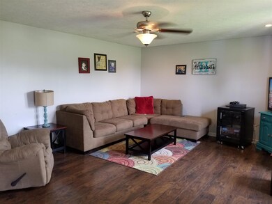 Spacious living room.
