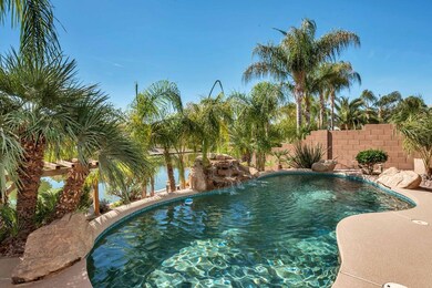 Pool & waterfall