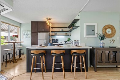 Look how charming the updated modern open kitchen