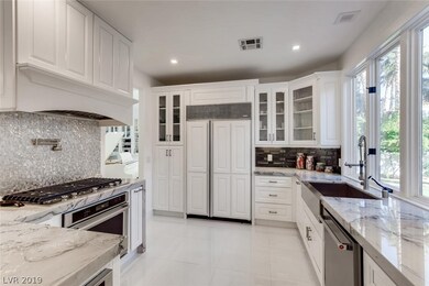 Kitchen with brand new cabinets and built-in panel