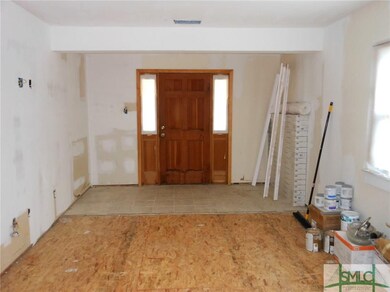 This is the front door to home.  The side entry do